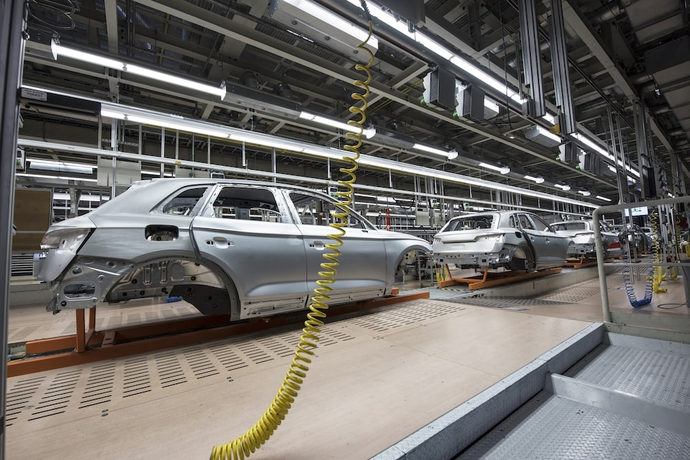 Vehicles manufacturing process